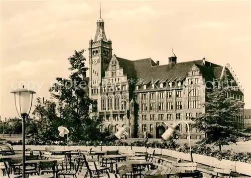 AK / Ansichtskarte Karl Marx Stadt Rathaus Kat. Chemnitz