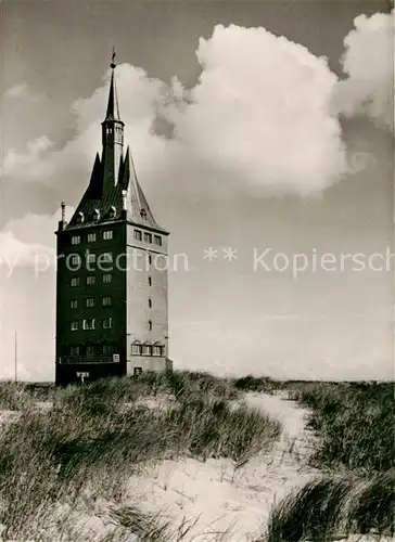 AK / Ansichtskarte Wangerooge Nordseebad Westturm Jugendherberge Kat. Wangerooge