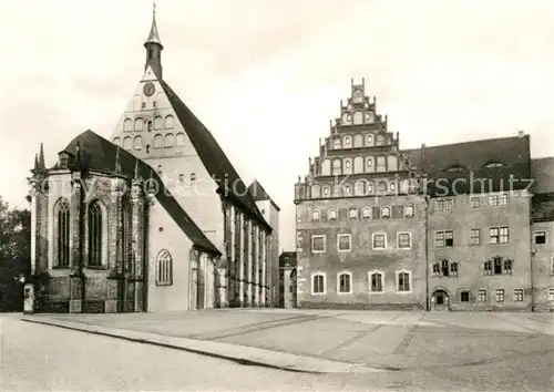 AK / Ansichtskarte Freiberg Sachsen Dom Stadt Bergbaumuseum Kat. Freiberg