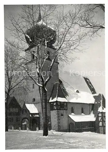 AK / Ansichtskarte Krummhuebel Kirche Winterlandschaft Kat. Polen