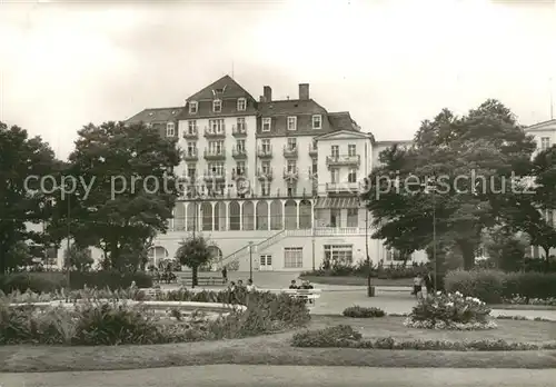 AK / Ansichtskarte Heringsdorf Ostseebad Usedom FDGB Erholungsheim Solidaritaet Kat. Heringsdorf