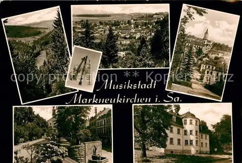 AK / Ansichtskarte Markneukirchen Musikstadt Panorama Kat. Markneukirchen