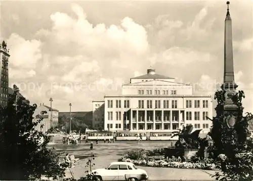 AK / Ansichtskarte Leipzig Opernhaus Karl Marx Platz Kat. Leipzig