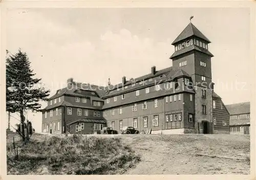 AK / Ansichtskarte Fichtelberg Oberwiesenthal Fichtelberghaus Kat. Oberwiesenthal