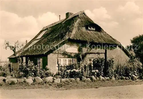 AK / Ansichtskarte Vitte Hiddensee Blaue Scheune 