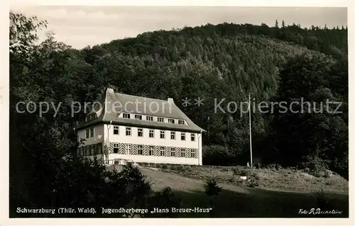 AK / Ansichtskarte Schwarzburg Thueringer Wald Jugendherberge Hans Breuer Haus Kat. Schwarzburg