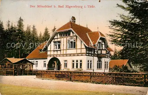 AK / Ansichtskarte Moenchhof Elgersburg Waldgasthaus