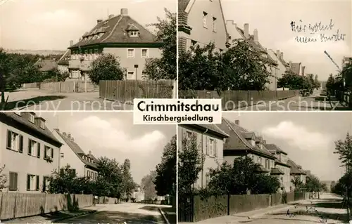 AK / Ansichtskarte Crimmitschau Kirschbergsiedlung Kat. Crimmitschau