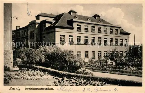 AK / Ansichtskarte Leisnig Bezirkskrankenhaus Kat. Leisnig
