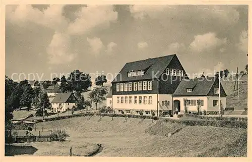 AK / Ansichtskarte Nassau Erzgebirge Schule Kat. Frauenstein Sachsen