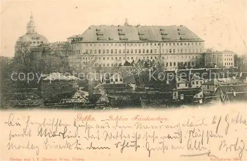 AK / Ansichtskarte Gotha Thueringen Schloss Friedenstein Kat. Gotha