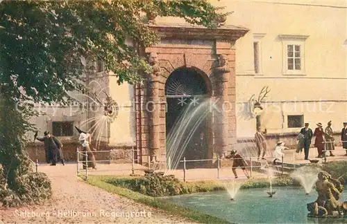 AK / Ansichtskarte Hellbrunn Regengrotte Kat. Salzburg