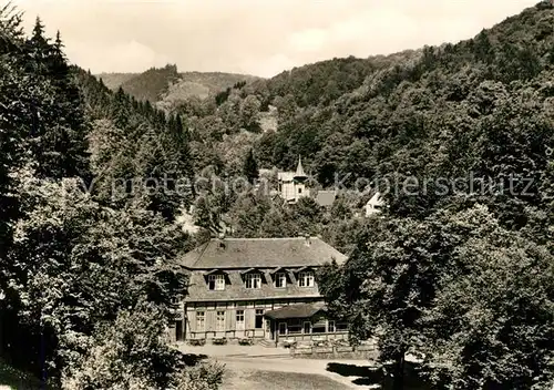 AK / Ansichtskarte Stolberg Harz Hotel Waldfrieden Kat. Stolberg Harz