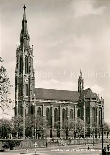 AK / Ansichtskarte Giesing Muenchen Heilig Kreuz Kirche Kat. Muenchen