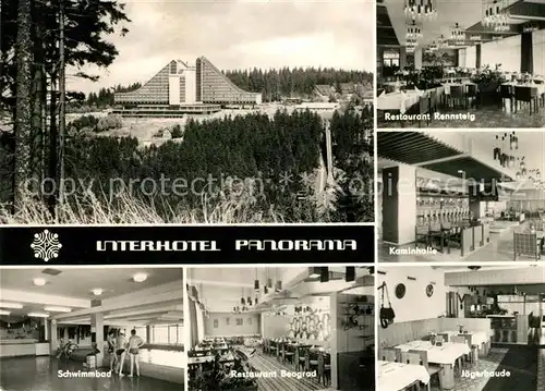 AK / Ansichtskarte Oberhof Thueringen Interhotel Panorama Kat. Oberhof Thueringen