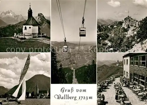 AK / Ansichtskarte Rottach Egern Wallbergbahn Kat. Rottach Egern