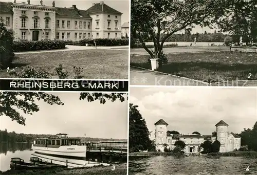 AK / Ansichtskarte Rheinsberg Schloss Diabetiker Sanatorium Helmut Lehmann  Kat. Rheinsberg