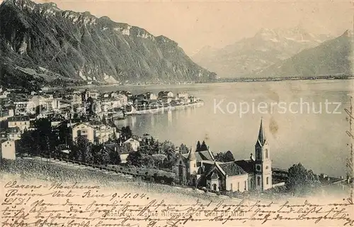 AK / Ansichtskarte Clarens Montreux Panorama Kat. Montreux