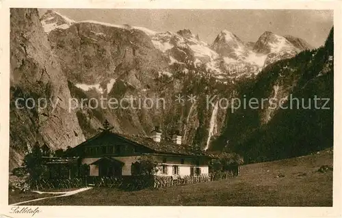 AK / Ansichtskarte Obersee Koenigssee Salletalpe