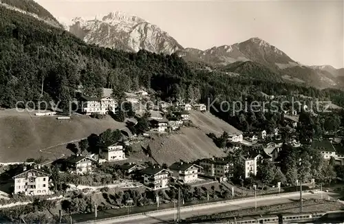 AK / Ansichtskarte Berchtesgaden mit Hohem Brett und Jenner Kat. Berchtesgaden