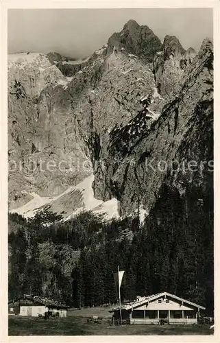 AK / Ansichtskarte Scharitzkehlalm am Hohen Goell Kat. Berchtesgaden