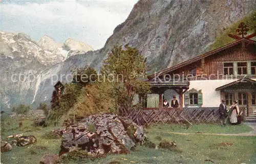 AK / Ansichtskarte Berchtesgaden Saletalpe am Obersee Kat. Berchtesgaden
