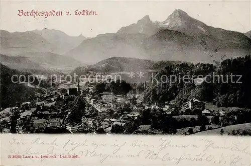 AK / Ansichtskarte Berchtesgaden Blick vom Lockstein Kat. Berchtesgaden