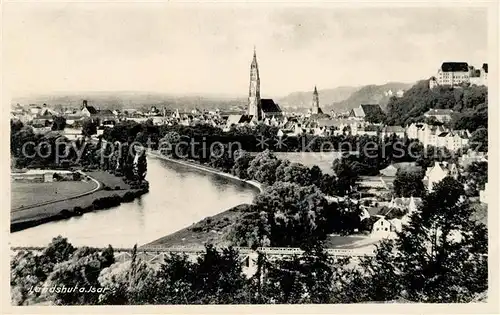 AK / Ansichtskarte Landshut Isar Panorama Kat. Landshut