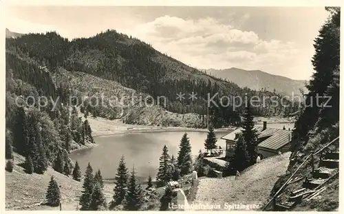 AK / Ansichtskarte Schliersee Unterkunftshaus Spitzingsee Kat. Schliersee