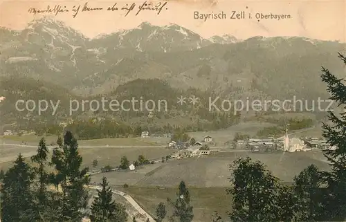 AK / Ansichtskarte Bayrischzell Panorama Kat. Bayrischzell