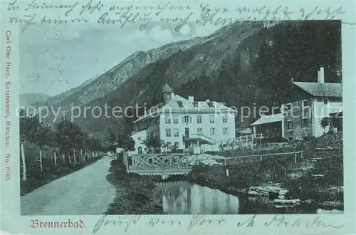 AK / Ansichtskarte Brennerbad Bergdorf im Mondschein Kat. Oesterreich