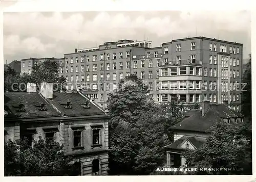 AK / Ansichtskarte Aussig Tschechien Krankenhaus Kat. Usti nad Labem
