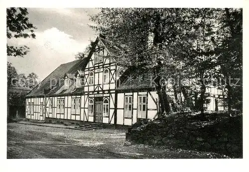 AK / Ansichtskarte Friedrichsruh Hamburg Bismarck Museum Fachwerkhaus Kat. Hamburg