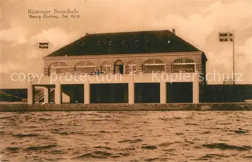 AK / Ansichtskarte Ruestringen Strandhalle Kat. Wilhelmshaven