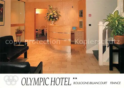 AK / Ansichtskarte Boulogne Billancourt Olympic Hotel Kat. Boulogne Billancourt