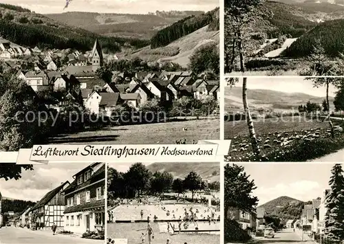 AK / Ansichtskarte Siedlinghausen Panoramen Kat. Winterberg