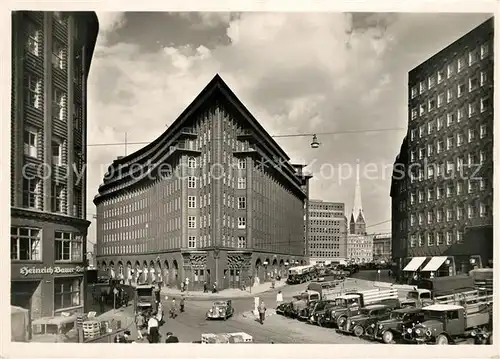 AK / Ansichtskarte Hamburg Chilehaus Sprinkenhof Kat. Hamburg