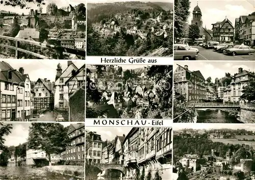 AK / Ansichtskarte Monschau Panoramen Kat. Monschau