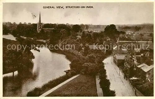 AK / Ansichtskarte Stratford on Avon General view Kat. Stratford on Avon