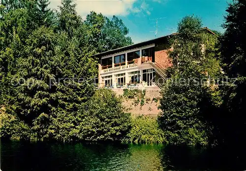 AK / Ansichtskarte L Etang de Hanau La Restaurant de la Plage