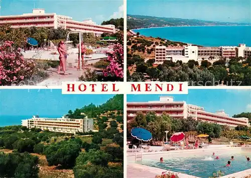 AK / Ansichtskarte Halkidiki Chalkidiki Kalandra Mendi Hotel Schwimmbad Kat. Halkidiki Chalkidiki