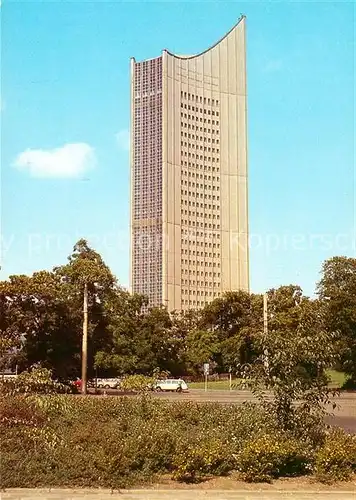 AK / Ansichtskarte Leipzig Hochhaus der Karl Marx Universitaet Kat. Leipzig