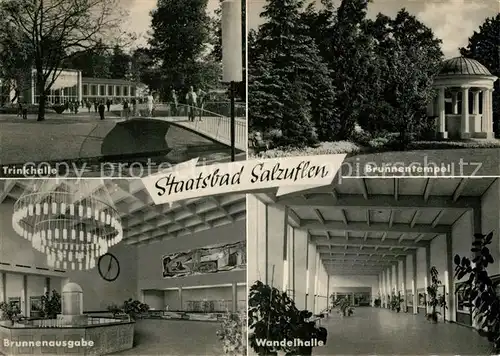 AK / Ansichtskarte Bad Salzuflen Trinkhalle Brunnentempel Brunnenausgabe Wandelhalle Kat. Bad Salzuflen