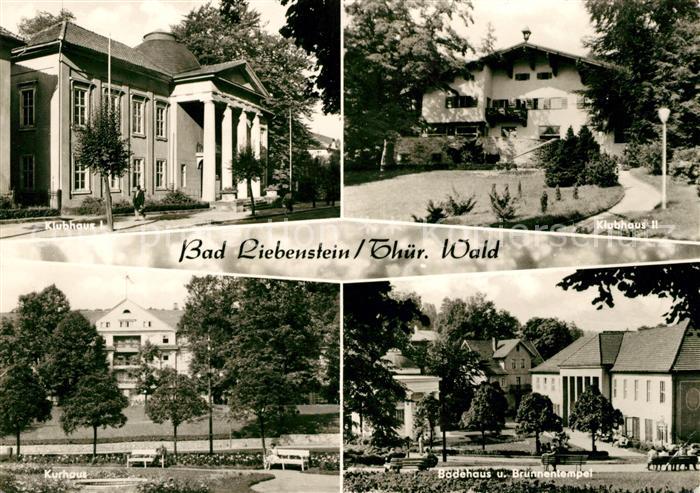 AK Bad Liebenstein, Klubhaus II Nr. 6146620 - oldthing: Ansichtskarten Thüringen
