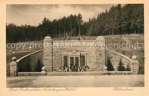 AK / Ansichtskarte Bad Rothenfelde Heldenhain Kriegerdenkmal Teutoburger Wald Kat. Bad Rothenfelde