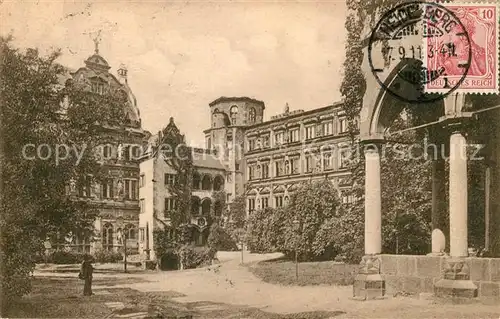 AK / Ansichtskarte Heidelberg Neckar Schlosshof Kat. Heidelberg