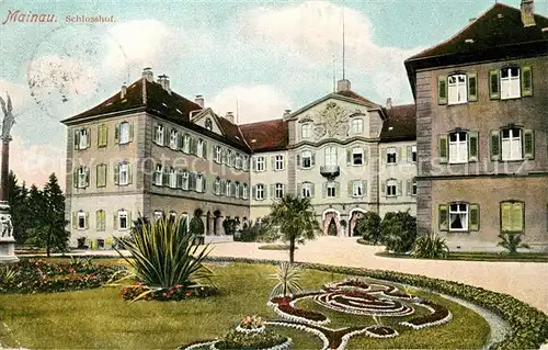 AK / Ansichtskarte Mainau Schlosshof Kat. Konstanz