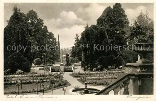 AK / Ansichtskarte Insel Mainau Rosengarten Kat. Konstanz Bodensee