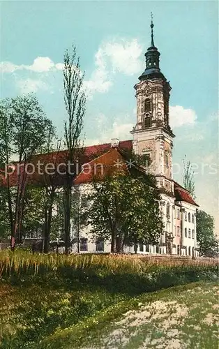 AK / Ansichtskarte Birnau Zisterzienser Propstei Klosterkirche Kat. Uhldingen Muehlhofen