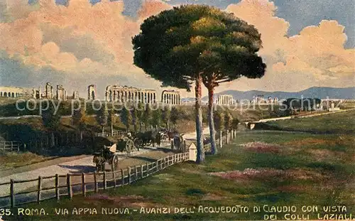 AK / Ansichtskarte Roma Rom Via Appia Nuova Kat. 